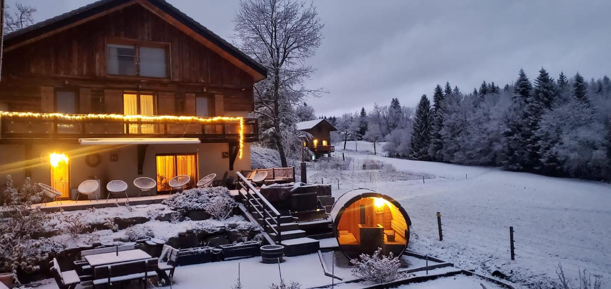 Les Chalets De Ludran Viuz-en-Sallaz Екстериор снимка
